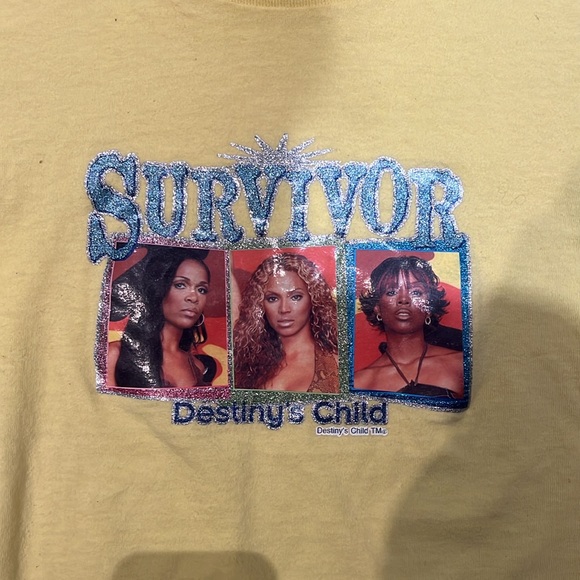 Survivor Destiny’s Child, baby tee - Picture 1 of 4